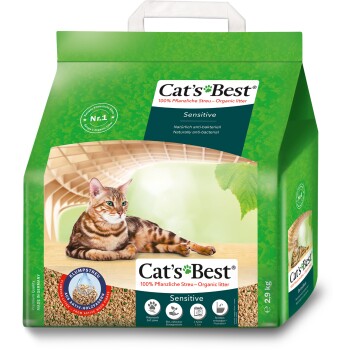Cat's Best Sensitive klontvormende kattenbakvulling - 8 L