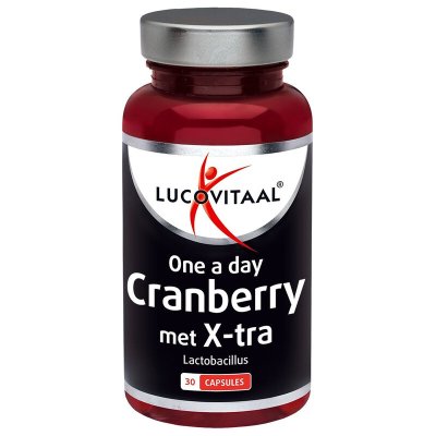 Lucovitaal Cranberry met X-tra Lactobacillus Capsules