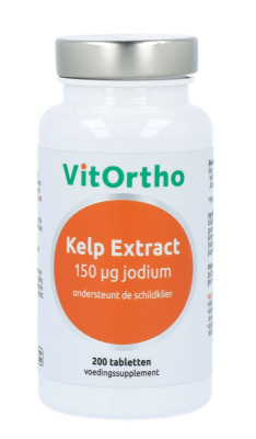 VitOrtho Kelp Extract (150mcg Jodium) - 200 tabletten