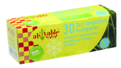 Ah! Table! Ecologische Diepvrieszakken Maat - S - 30 stuks