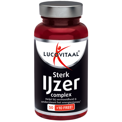 Lucovitaal Sterk IJzer Complex Tabletten - 60 tabletten