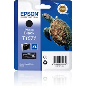 Epson Inktcartridge T1571 - Foto Zwart