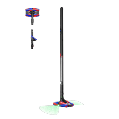 Dyson PencilVac Fluffycones - Zwart