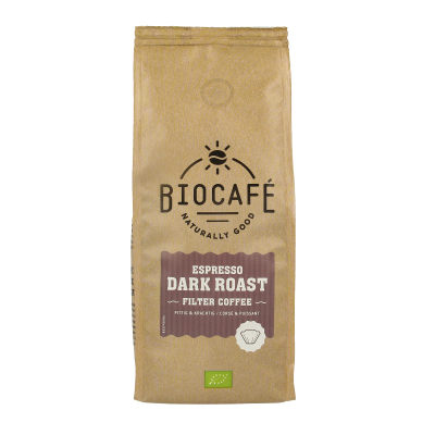 Biocafé Espresso Dark Roast Filterkoffie - 250 g