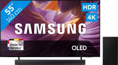 Samsung OLED 4K S85F (2025) - 55" + Samsung HW-B66CF Zwart