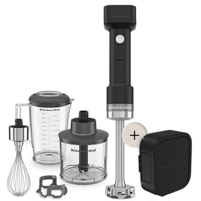 KitchenAid Go Draadloze Staafmixer 5KHBRV75BM