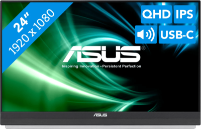 Asus ZenScreen Daagbare monitor MB229CF - Zwart - 21,5" - Full HD