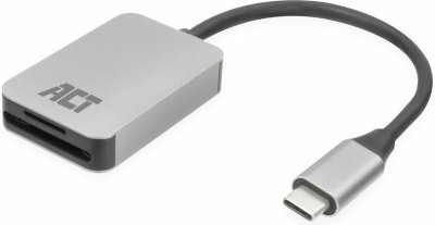 ACT USB-C Kaartlezer - SD / microSD UHS-II