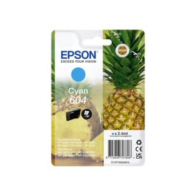 Epson Inktcartridge C13T10G24010 - Cyaan - 604