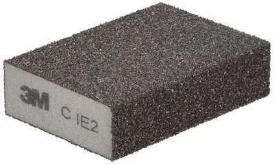 3M Schuurspons 4-zijdig 03802 - 100 x 68 x 26 mm - Fijn