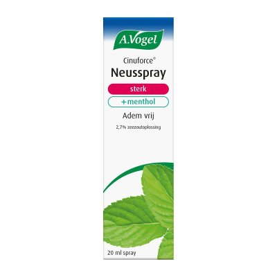 A.Vogel Cinuforce Neusspray Sterk - Menthol - 20 ml