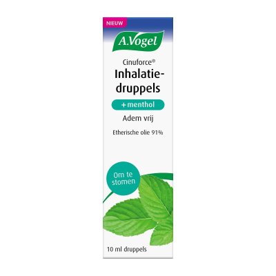 A.Vogel Cinuforce Inhalatiedruppels - Menthol - 10 ml