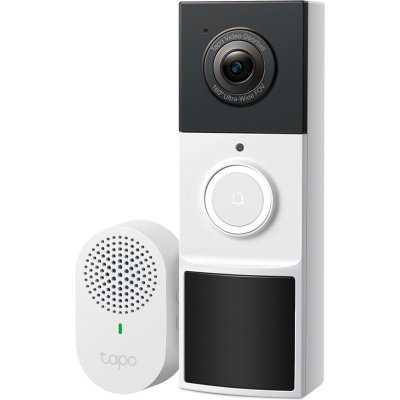 TP-Link Tapo Slimme Video Deurbel D210 - Zwart
