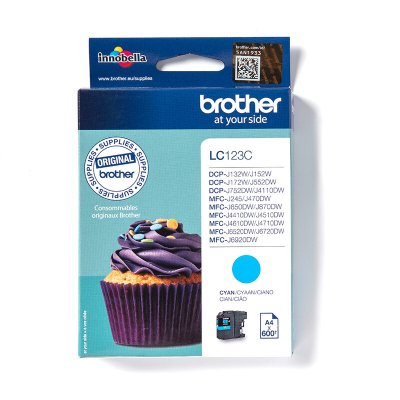 Brother Inktcartridge LC123C - Cyaan