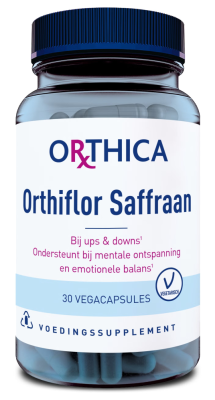 Orthica Orthiflor Saffraan Capsules - 30 vegacapsules