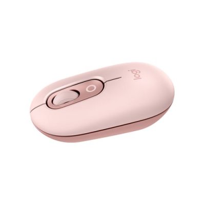 Logitech Pop Muis - Roze - Draadloos