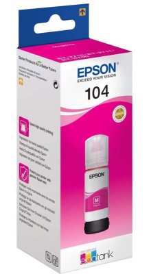 Epson EcoTank Inktcartridge 104 - Magenta