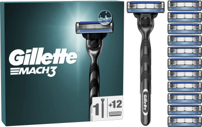 Gillette Mach 3 + 12 Navulmesjes