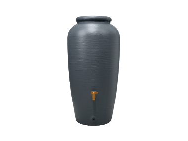 4rain Amphora regenton - Antraciet - 220 L
