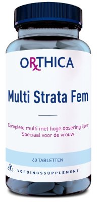Orthica Strata Fem Tabletten - 60 tabletten