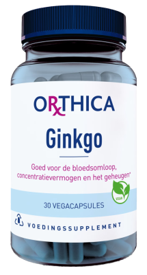 Orthica Ginkgo Capsules - 30 vegacapsules