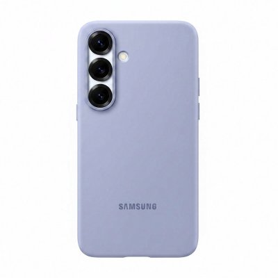 Samsung Galaxy S25 Siliconen Back Cover - Lichtblauw