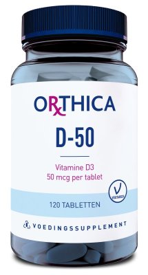 Orthica D-50 Tabletten - 120 tabletten