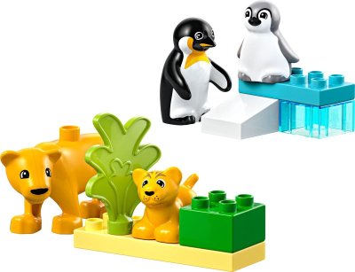 LEGO Duplo Families van wilde dieren: pinguïns en leeuwen 10442