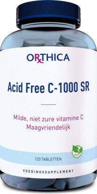 Orthica Acid Free C-1000 SR Tabletten - 120 tabletten
