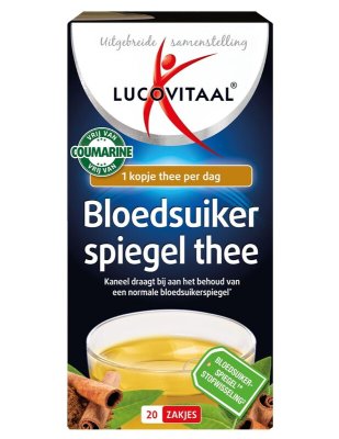 Lucovitaal Bloedsuikerspiegel Thee