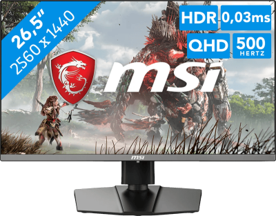 MSI Gaming Monitor MAG 272QP X50 - Zwart - 27" - QD-OLED