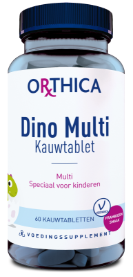 Orthica Dino Multivitaminen Kauwtabletten - 60 kauwtabletten