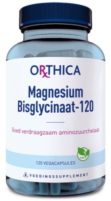 Orthica Magnesium Bisglycinaat-120 Capsules 120ST - 120 vegacapsules