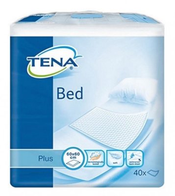 TENA Bed Onderlegger Plus - 60x60 cm - 40 stuks