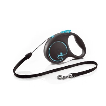 Flexi Black Design Rollijn Koord - Blauw - S - 5 meter