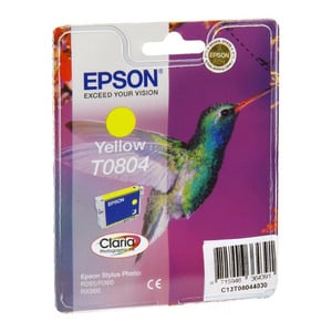 Epson Inktcartridge T0804 - Geel