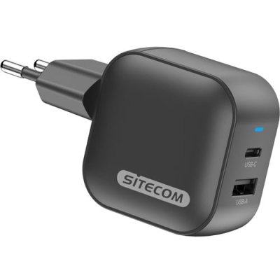 Sitecom GaN Power Delivery Oplader - Zwart - 48W