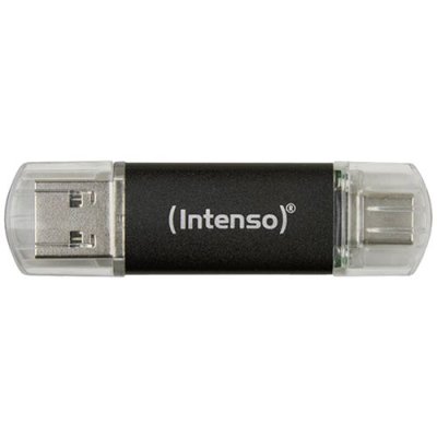Intenso Twist Line USB-Stick - Antraciet - 64 GB