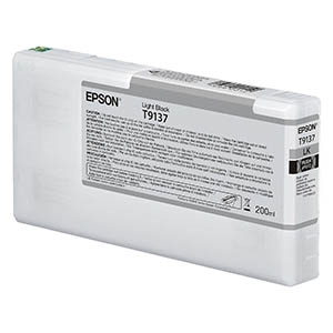 Epson Inktcartridge T9137 - Licht Zwart