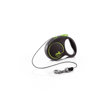 Flexi Black Design Rollijn Koord - Groen - XS - 3 meter