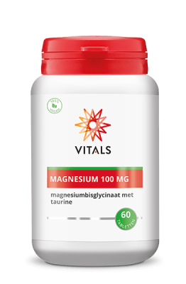 Vitals Magnesium 100mg - 60 tabletten