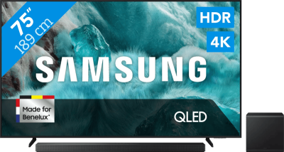 Samsung QLED 4K Q7F4 (2025) - 75" + Samsung HW-QS700F (2025)