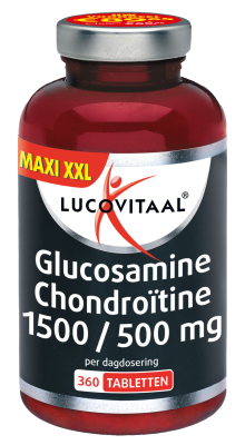 Lucovitaal Glucosamine Chondroïtine 1500/500mg Tabletten - 360 tabletten