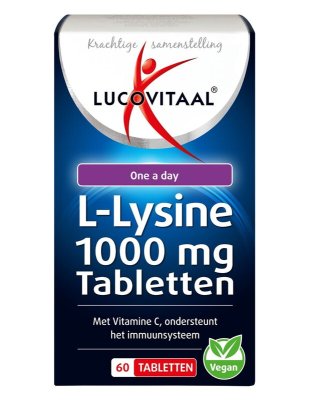 Lucovitaal L-Lysine 1000mg Tabletten