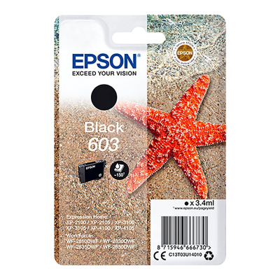 Epson Inktcartridge 603BK - Zwart