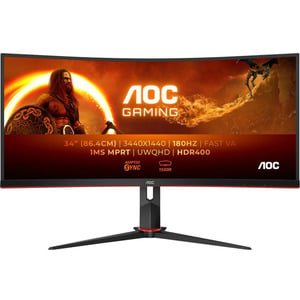 AOC Gaming monitor CU34G2XP/BK - Zwart - 34" - Curved