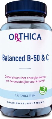 Orthica Balanced B-50 & C Tabletten - 120 tabletten