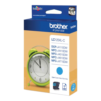 Brother Inktcartridge LC125XLC - Cyaan - XL