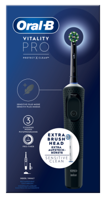 Oral-B Vitality Pro Elektrische Tandenborstel - Zwart