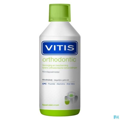 Vitis Orthodontic Mondspoeling 500ml - 500 ml